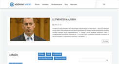 Desktop Screenshot of nezopontintezet.hu